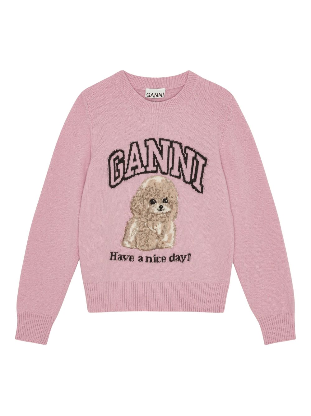 GANNI Sweaters Pink