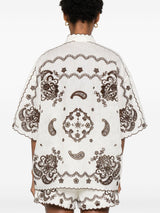 Zimmermann Ascension Embroidered Shirt