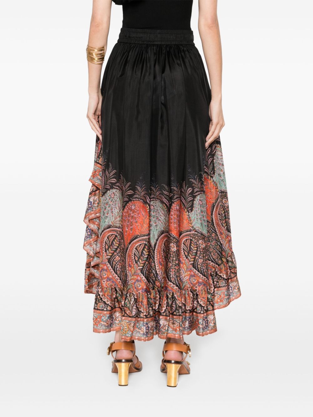 Zimmermann Rhiannon Ruffle Maxi Skirt