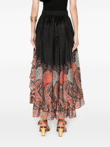 Zimmermann Rhiannon Ruffle Maxi Skirt