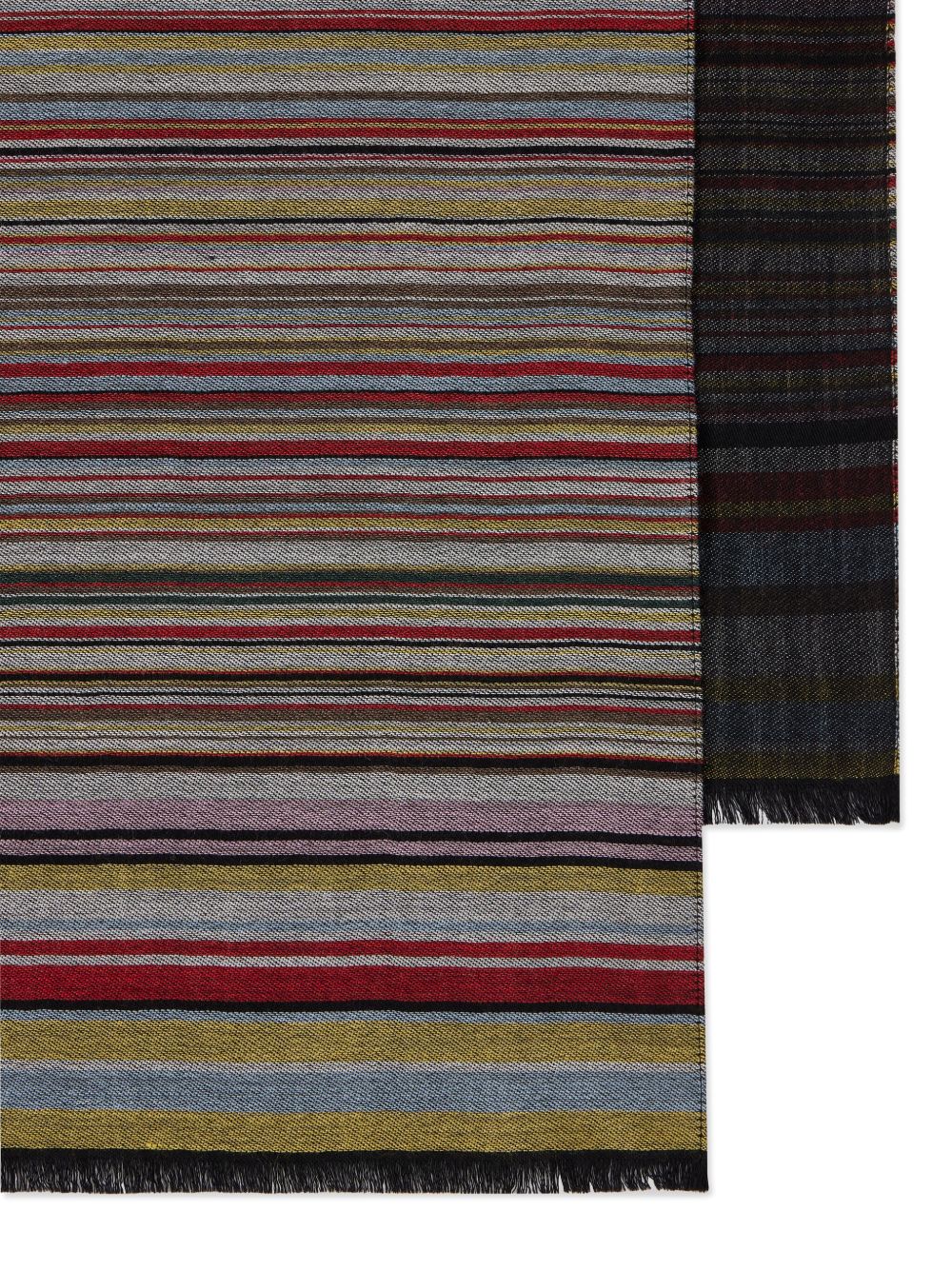 Paul Smith Signature Stripe wool and silk scarf