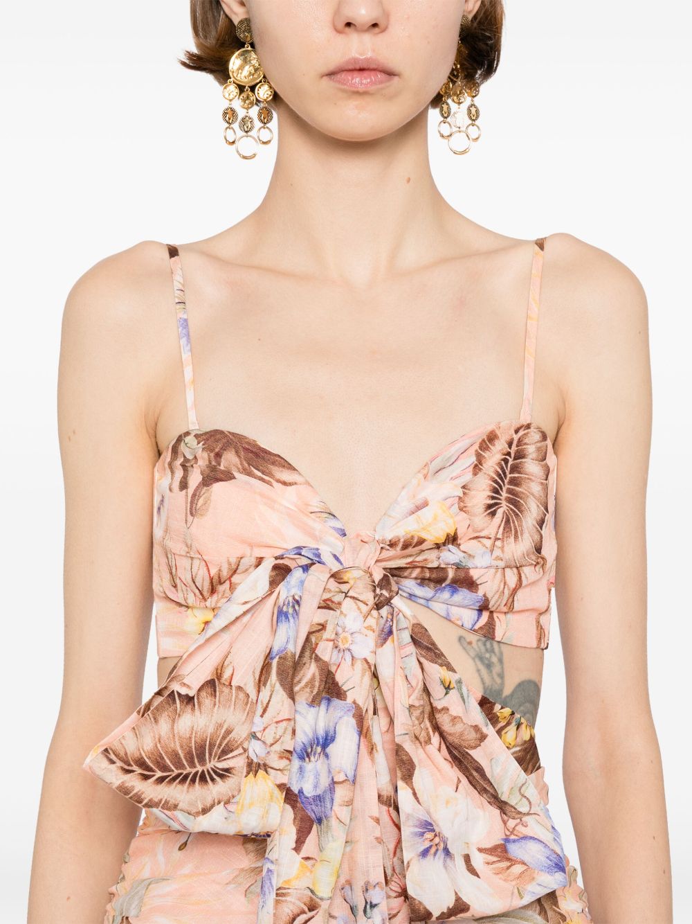 Zimmermann Coco mini dress with bow