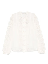 Zimmermann Lucky embroidered blouse