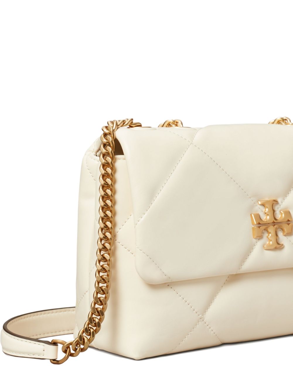 Tory Burch Kira Diamond small leather shoulder bag