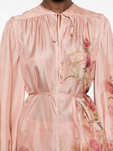 Zimmermann Floral print blouse