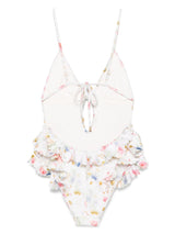 Zimmermann Lucky one-piece swimsuit with ruffles