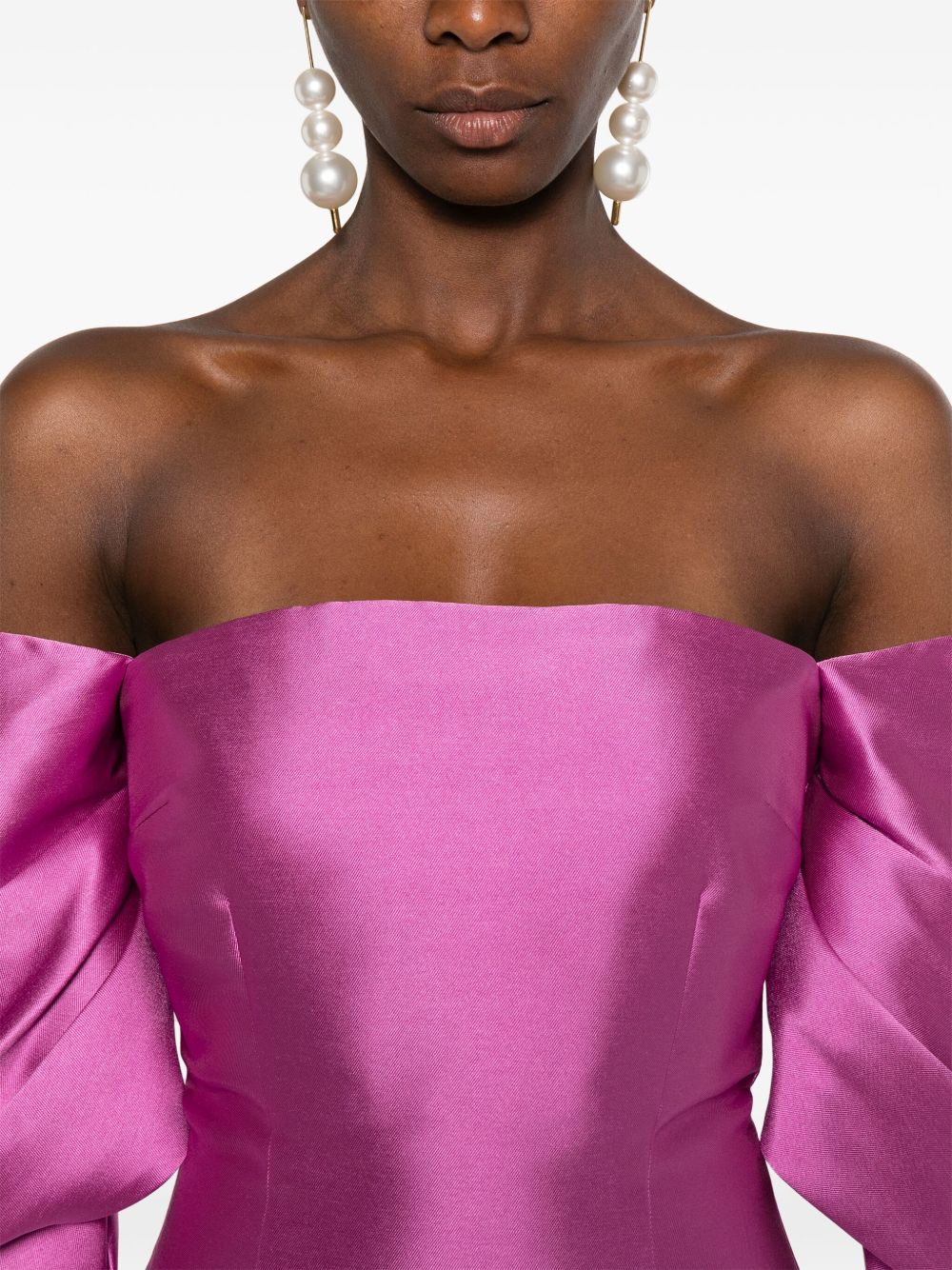 Solace London Dresses Fuchsia