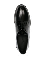 EMPORIO ARMANI EXCLUSIVE Derby shoes in buffed leather