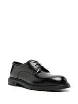 EMPORIO ARMANI EXCLUSIVE Derby shoes in buffed leather