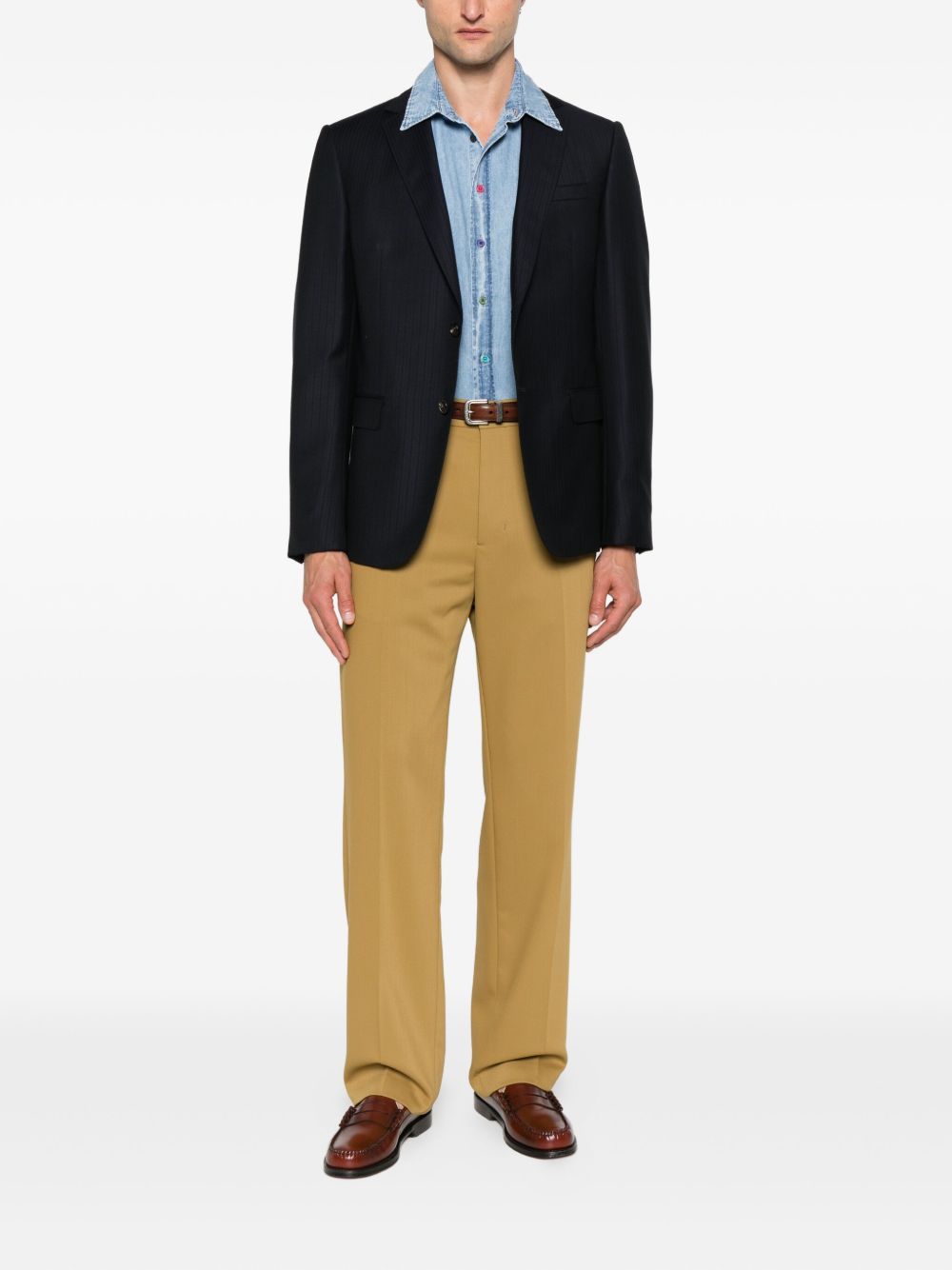 PS By Paul Smith Shirts Clear Blue