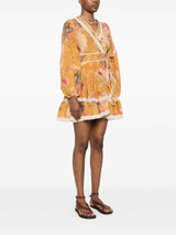 Zimmermann Ascension Ruffle Mini Dress