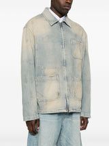 Golden Goose Coats Clear Blue