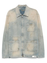 Golden Goose Coats Clear Blue