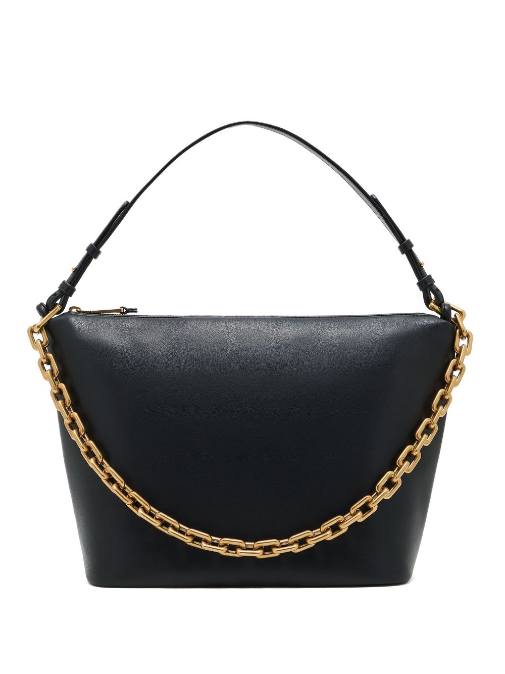 Emporio Armani Medium leather hobo bag with chain