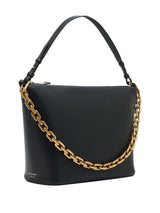 Emporio Armani Medium leather hobo bag with chain
