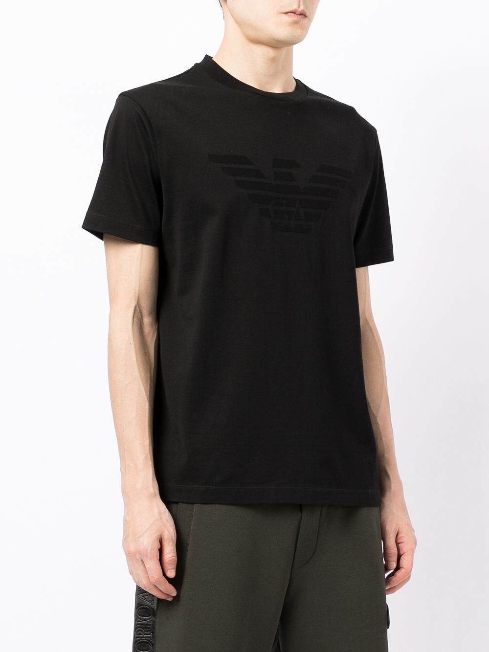 Emporio Armani T-shirts and Polos Black