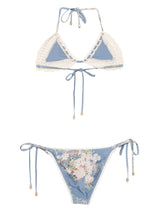 Zimmermann Floral print bikini set