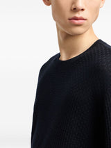 Emporio Armani Sweaters Blue