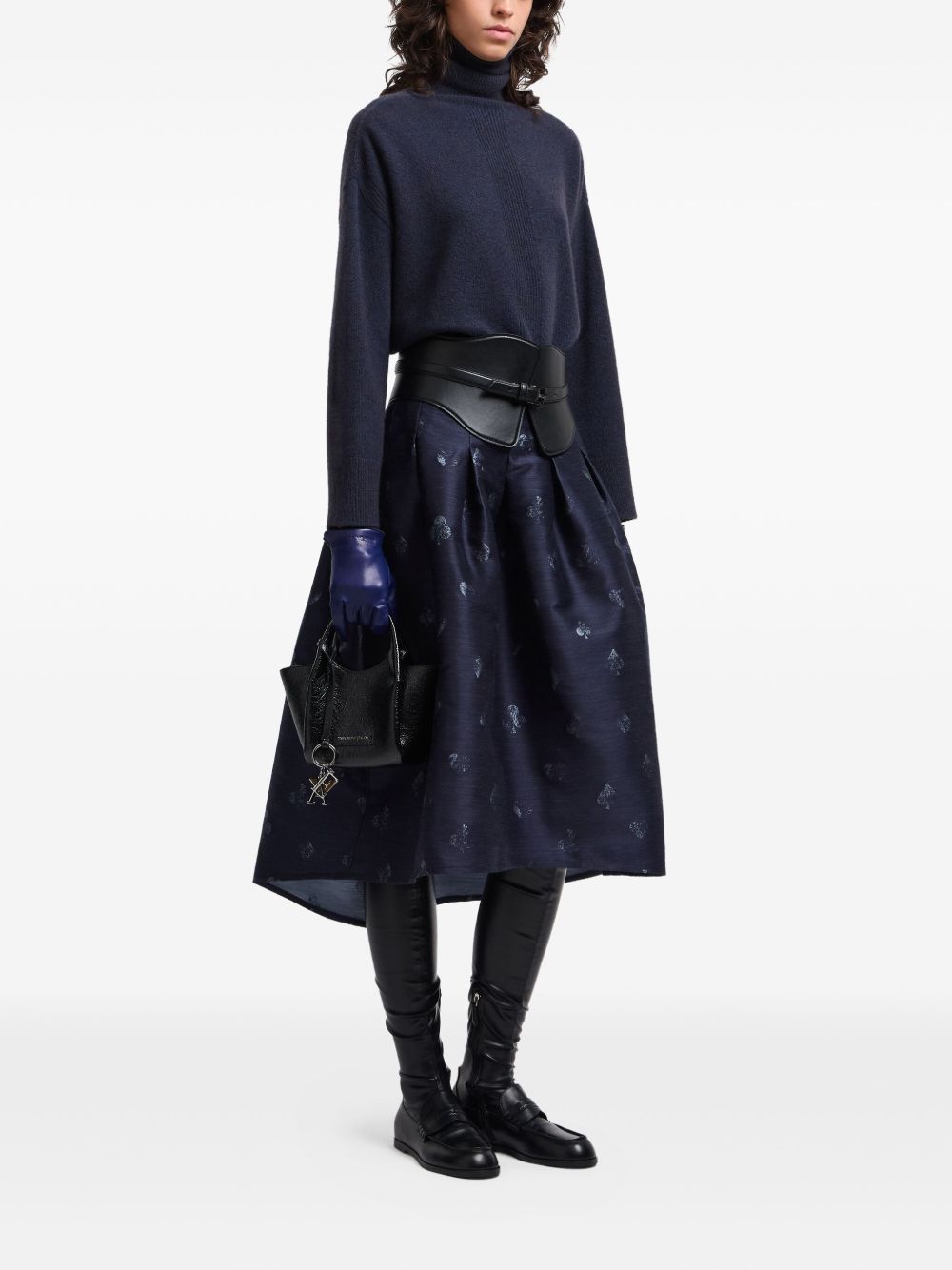 Emporio Armani Sweaters Blue