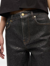 GANNI Jeans Black