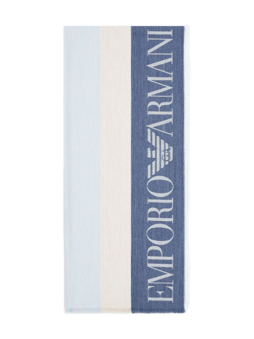 Emporio Armani Stole with multicoloured vertical bands
