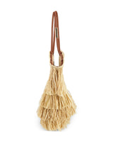 Zimmermann Goldentime medium raffia tote bag
