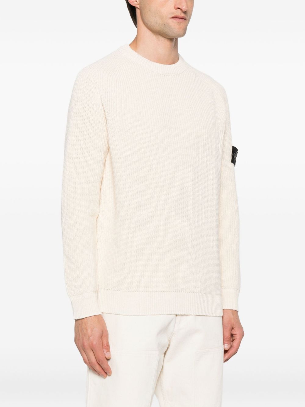 Stone Island Sweaters Ivory