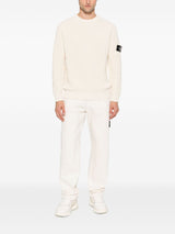 Stone Island Sweaters Ivory