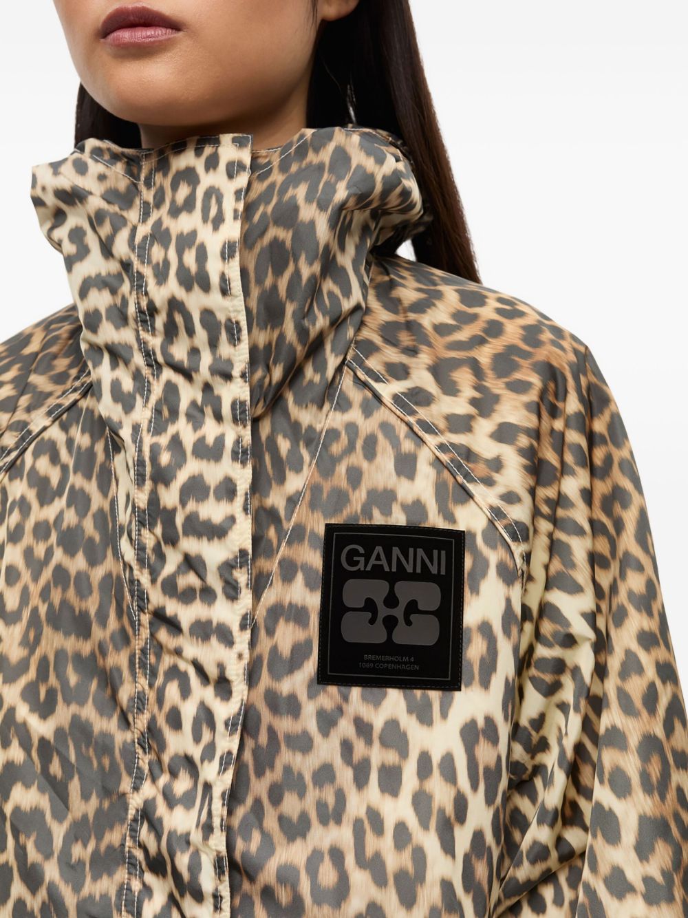 GANNI Coats Brown