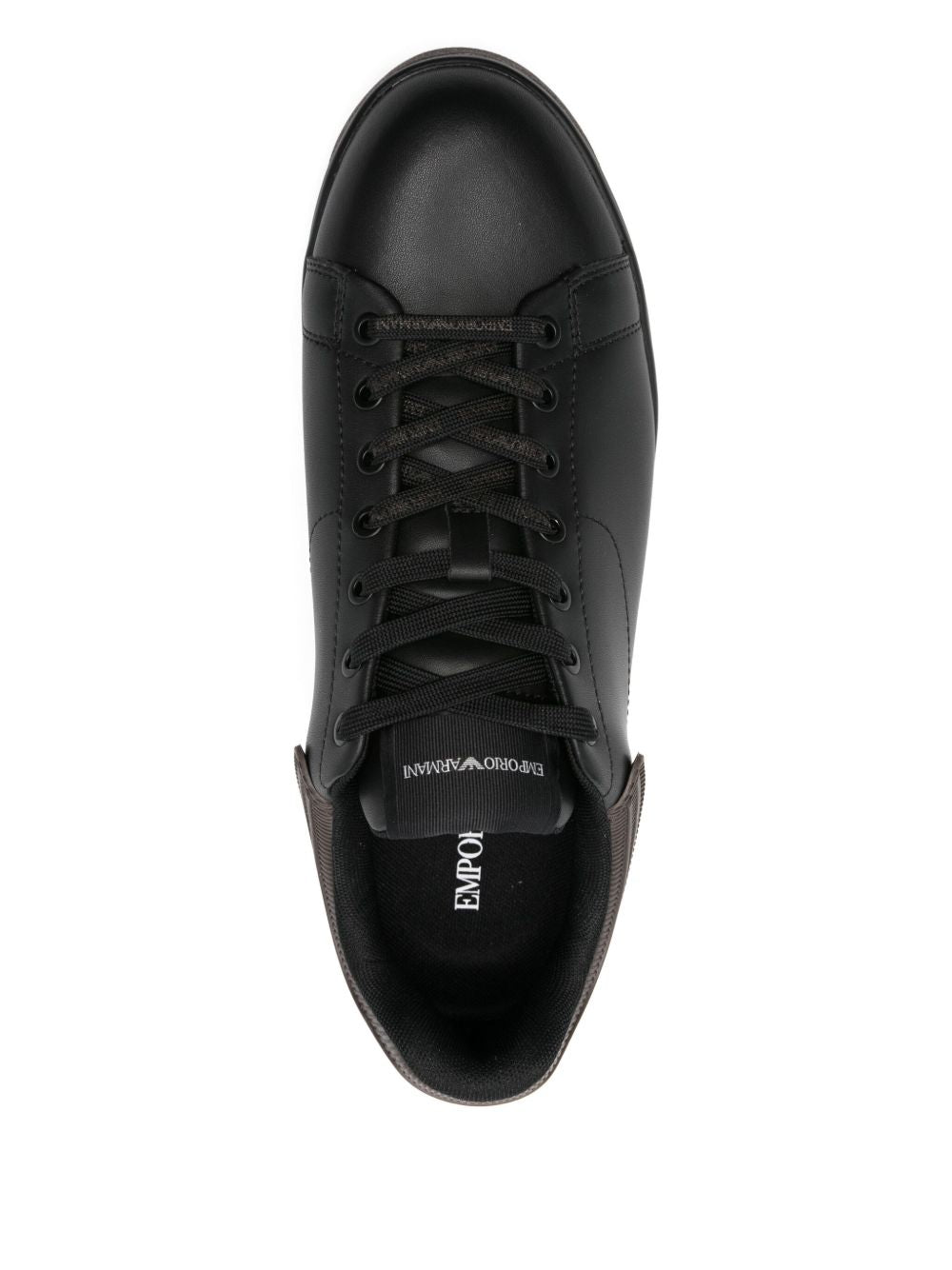 EMPORIO ARMANI EXCLUSIVE Lace-up low-top sneakers