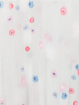 Emporio Armani floral print fringed scarf