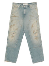 Golden Goose Jeans Clear Blue