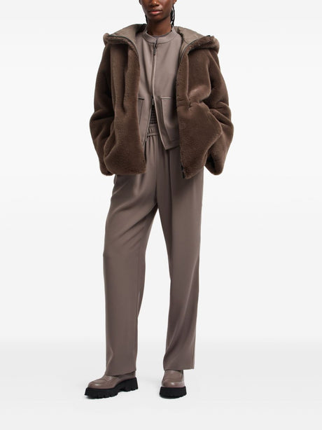 Emporio Armani Trousers Dove Grey