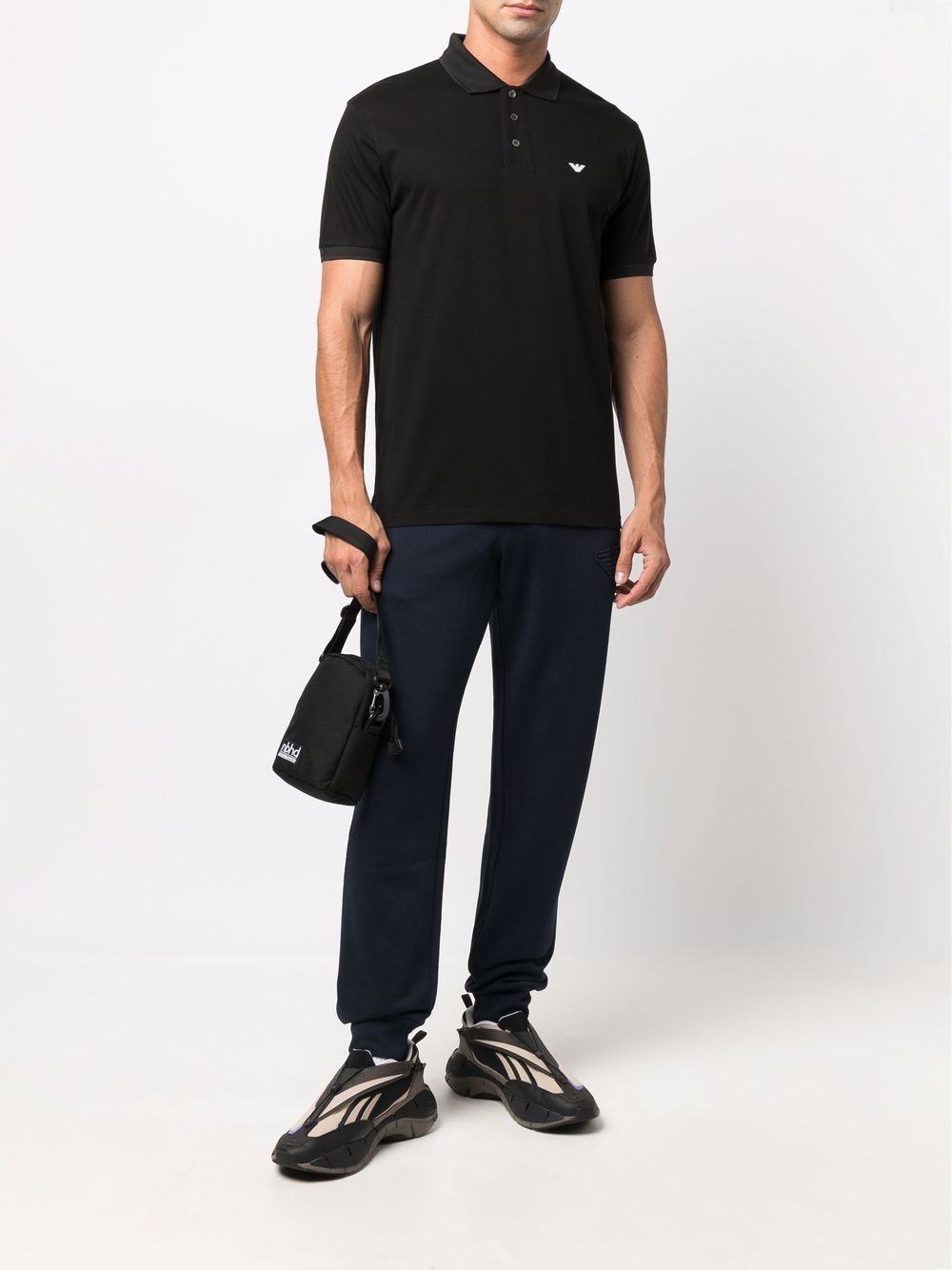 Emporio Armani T-shirts and Polos Black