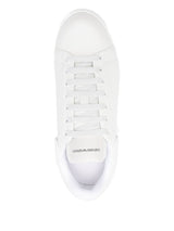 EMPORIO ARMANI EXCLUSIVE Padded-tongue leather sneakers