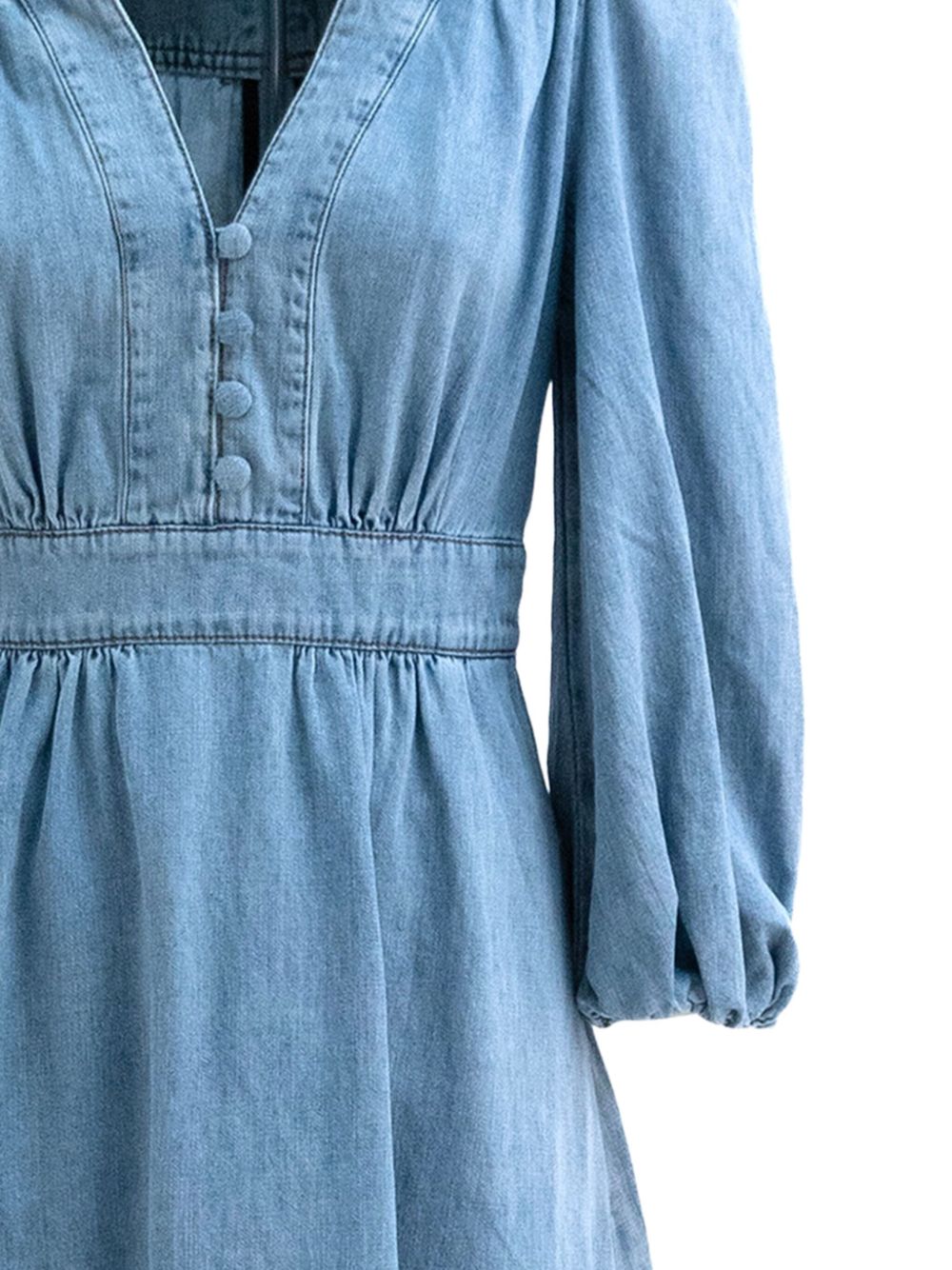 Zimmermann Lucky Denim Midi Dress