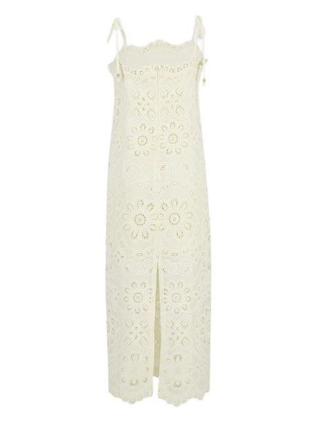 Zimmermann Floral-embroidered dress