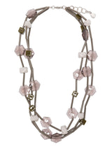 EMPORIO ARMANI EXCLUSIVE Multi-strand necklace with geometric elements