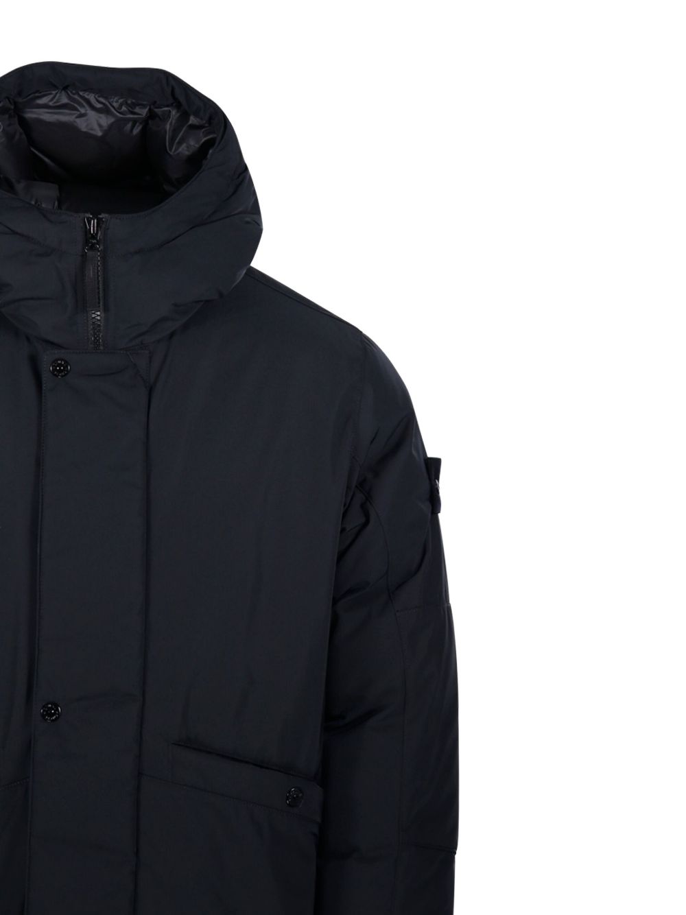 Stone Island Coats Black