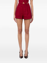 Alice + Olivia Shorts Red