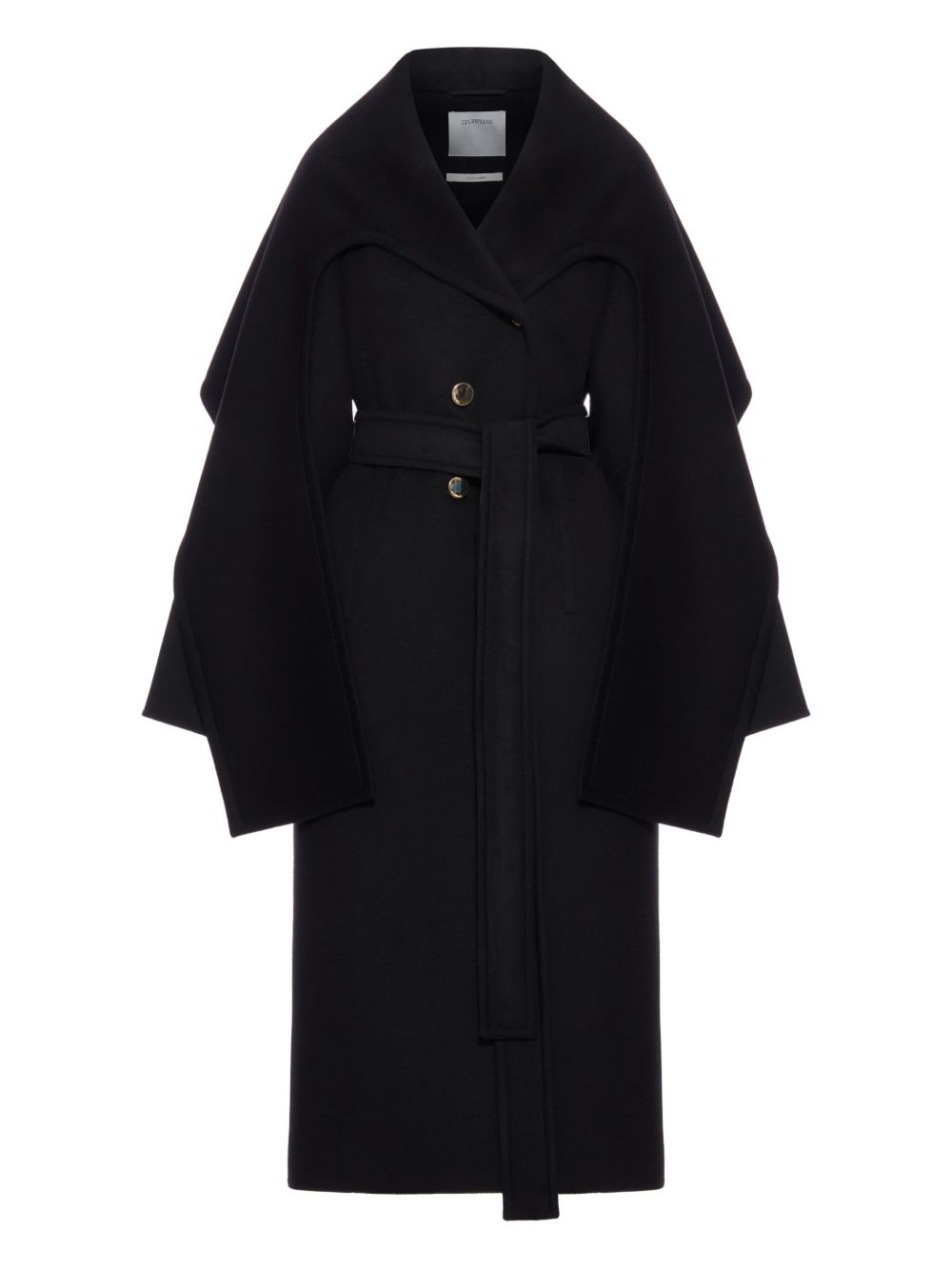 SPORTMAX PRE Coats Black