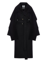 SPORTMAX PRE Coats Black