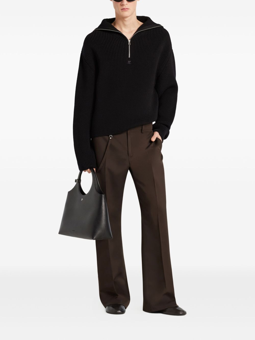 COURREGES PRE Sweaters Black