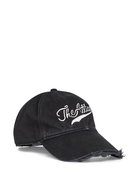 The Attico Baseball cap with embroidery