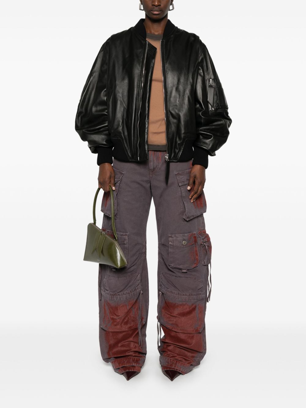 The Attico Coats Black