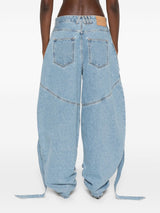 The Attico Jeans Clear Blue