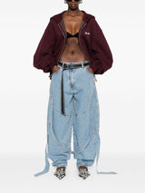 The Attico Jeans Clear Blue