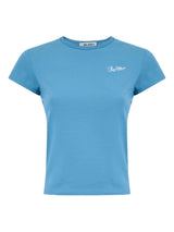 The Attico T-shirts and Polos Clear Blue