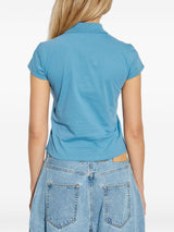 The Attico T-shirts and Polos Clear Blue