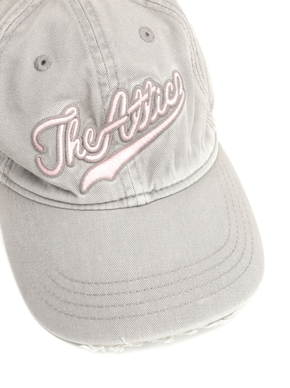 The Attico Baseball cap with embroidery
